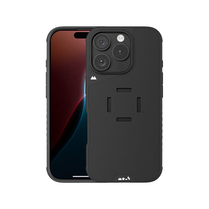 mechanical mount Phone Case - Black