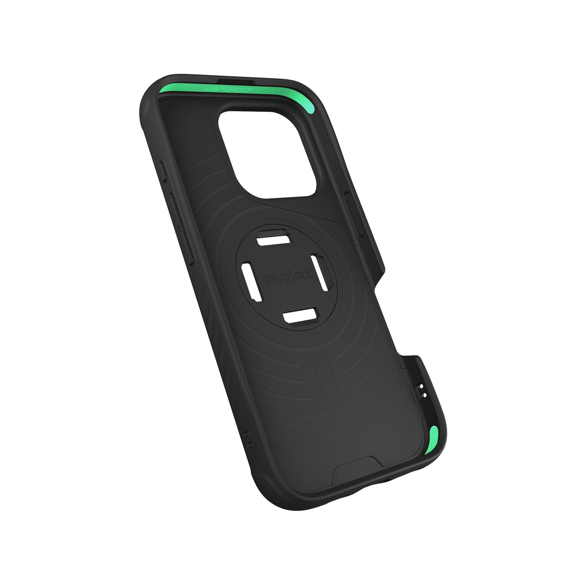 mechanical mount Phone Case - Black