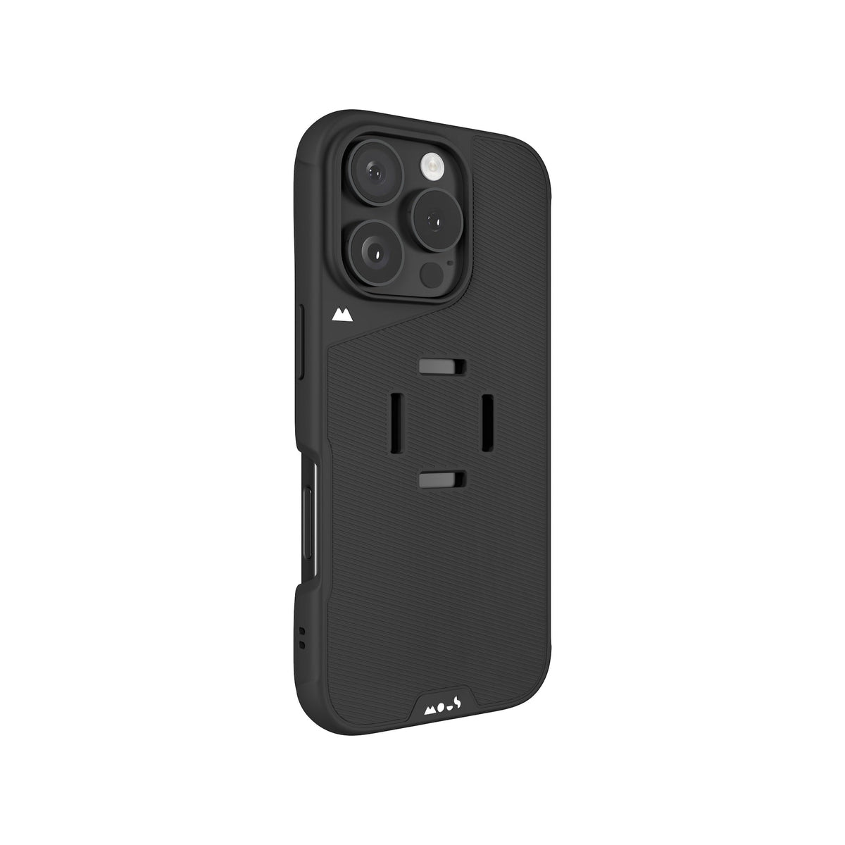 mechanical mount Phone Case - Black