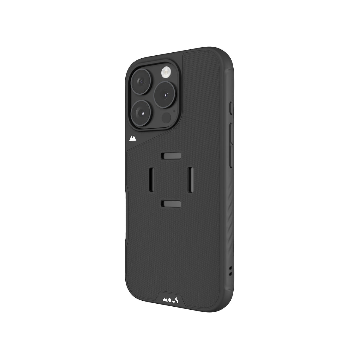 mechanical mount Phone Case - Black