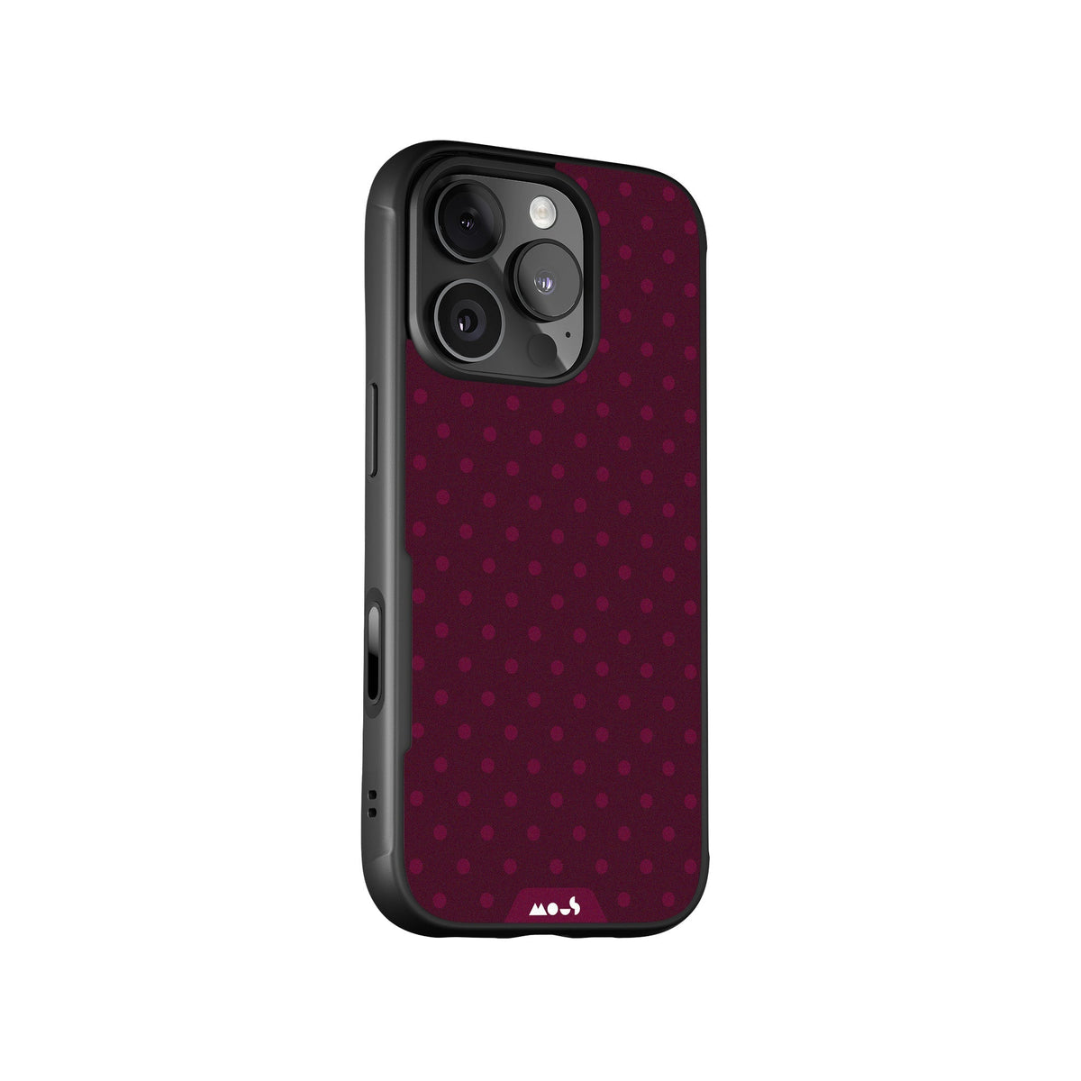 Bordeaux Protective Phone Case - Polka Dots MagSafe