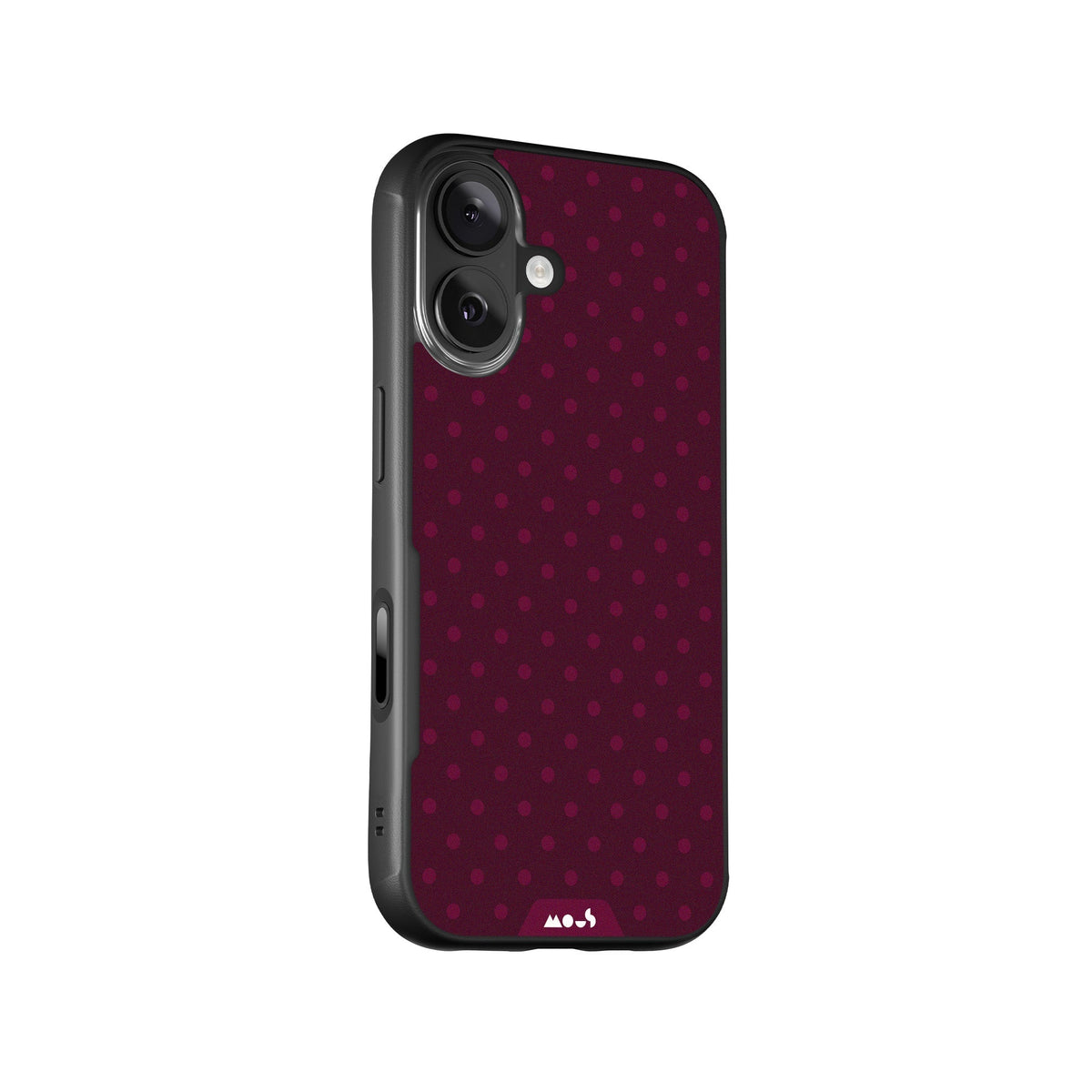 Bordeaux Protective Phone Case - Polka Dots MagSafe