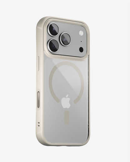 Clarity Phone Case - Stone Magsafe