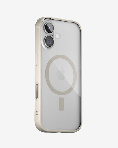 Clarity Phone Case - Stone Magsafe