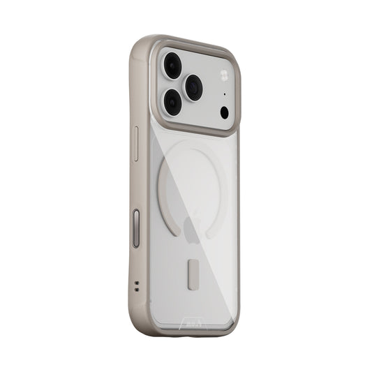 Clarity Phone Case - Stone Magsafe