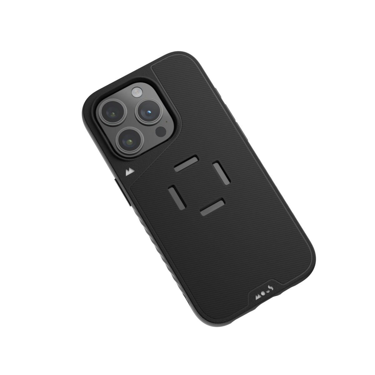 mechanical mount Phone Case - Black
