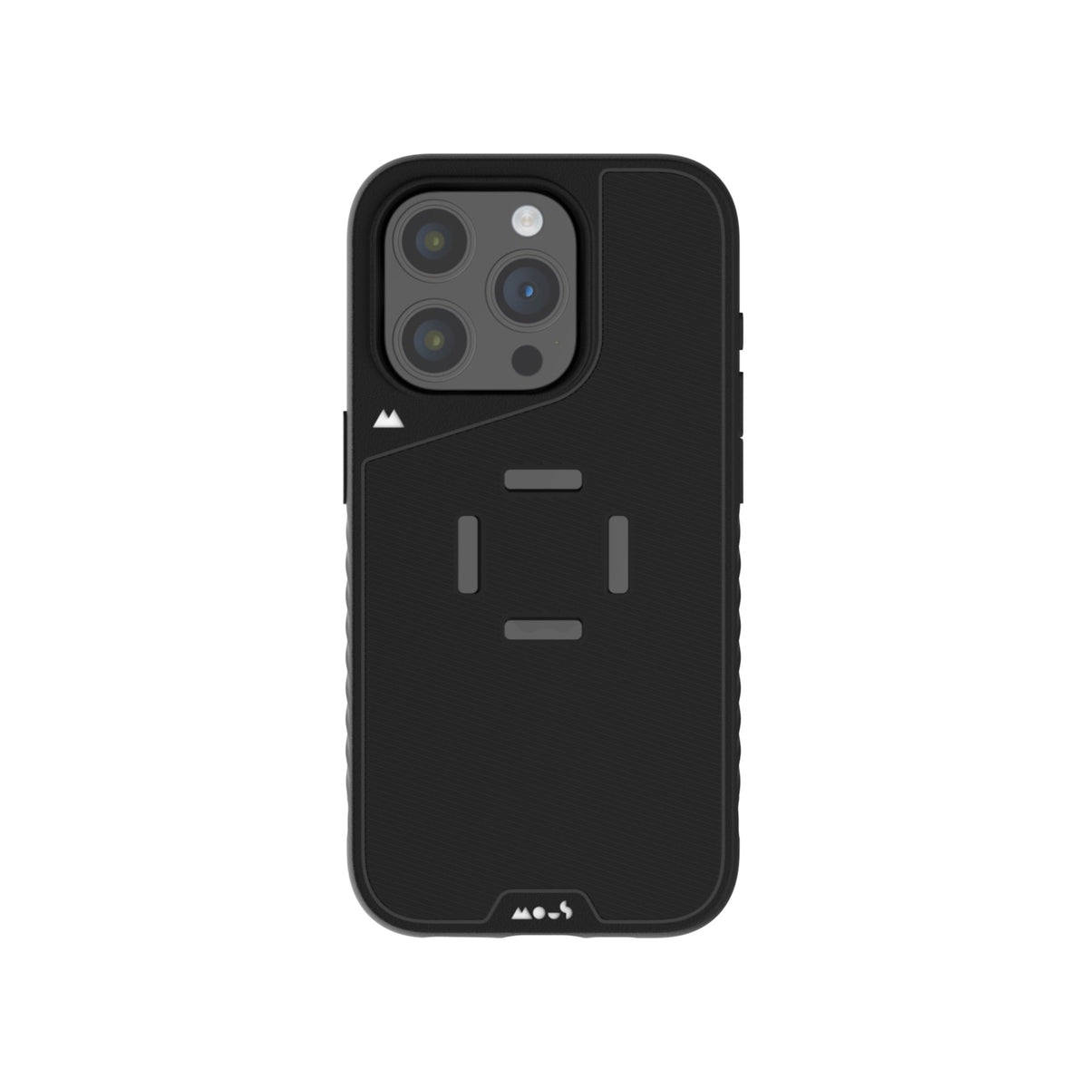 mechanical mount Phone Case - Black