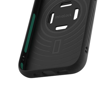 mechanical mount Phone Case - Black