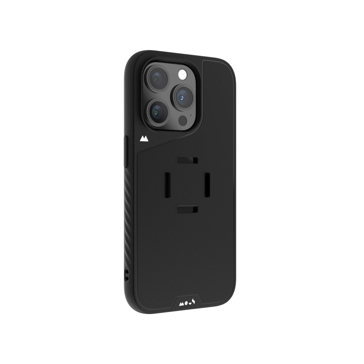 mechanical mount Phone Case - Black