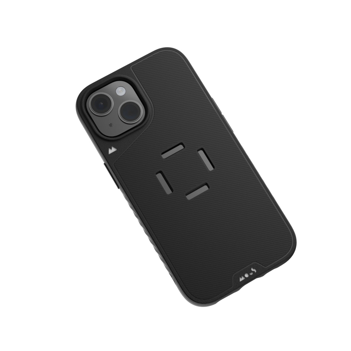 mechanical mount Phone Case - Black