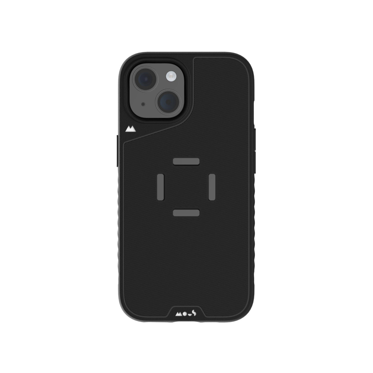 mechanical mount Phone Case - Black