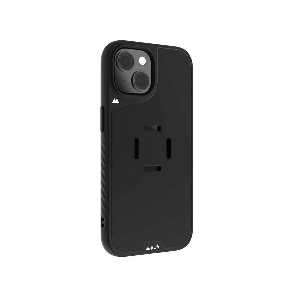 mechanical mount Phone Case - Black